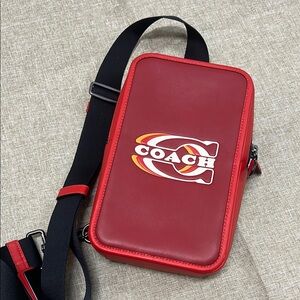 Coach Red Belt Bag